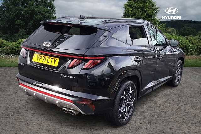 Hyundai TUCSON 1.6 TGDi N Line S 5dr 2WD Black