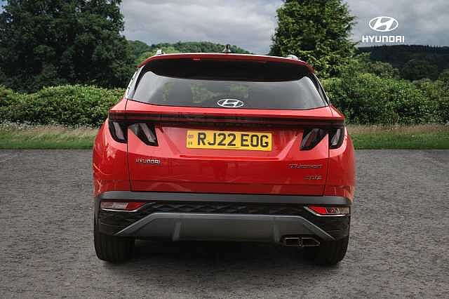Hyundai TUCSON 1.6 TGDi Hybrid 230 Ultimate 5dr 2WD Auto Engine Red