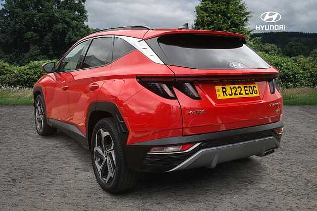 Hyundai TUCSON 1.6 TGDi Hybrid 230 Ultimate 5dr 2WD Auto Engine Red