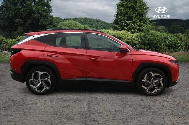 Hyundai TUCSON 1.6 TGDi Hybrid 230 Ultimate 5dr 2WD Auto Engine Red