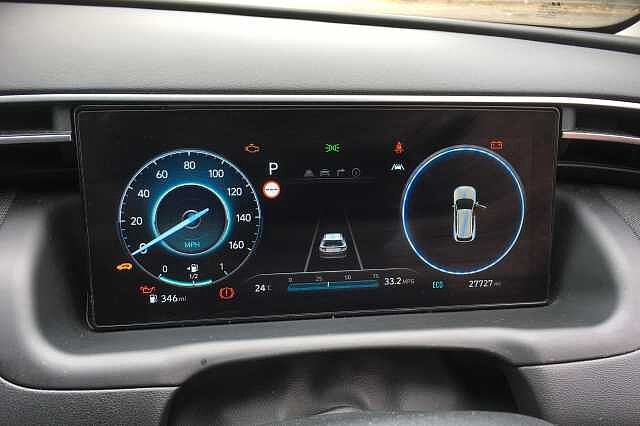 Hyundai TUCSON 1.6 TGDi Hybrid 230 Ultimate 5dr 2WD Auto Engine Red