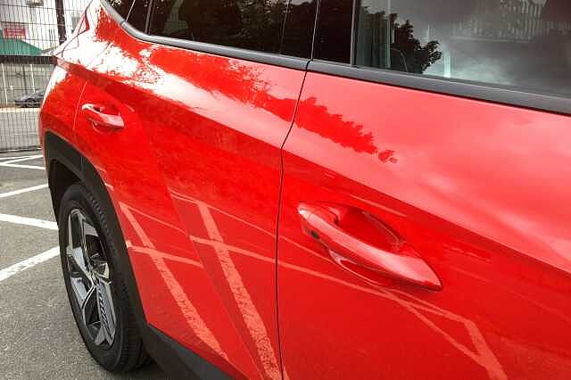 Hyundai TUCSON 1.6 TGDi Hybrid 230 Ultimate 5dr 2WD Auto Engine Red