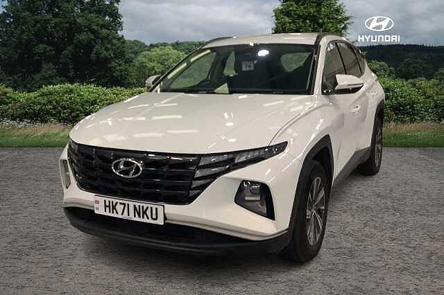 Hyundai TUCSON 1.6 TGDi Hybrid 230 SE Connect 5dr 2WD Auto White