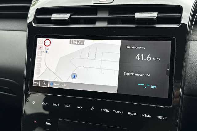 Hyundai TUCSON 1.6 TGDi Hybrid 230 N Line S 5dr 2WD Auto Silver