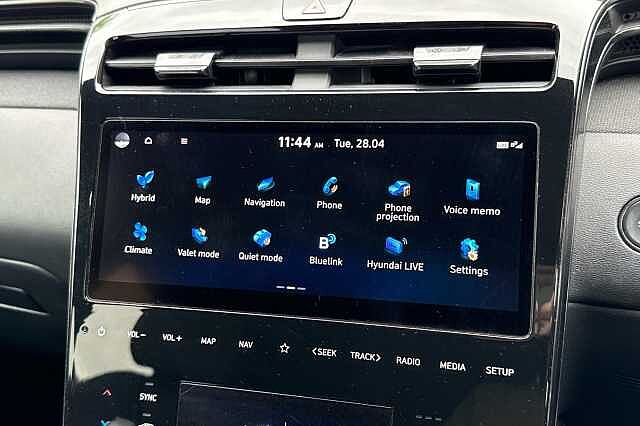 Hyundai TUCSON 1.6 TGDi Hybrid 230 N Line S 5dr 2WD Auto Silver