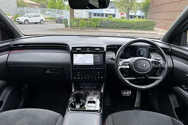 Hyundai TUCSON 1.6 TGDi Hybrid 230 N Line S 5dr 2WD Auto Silver