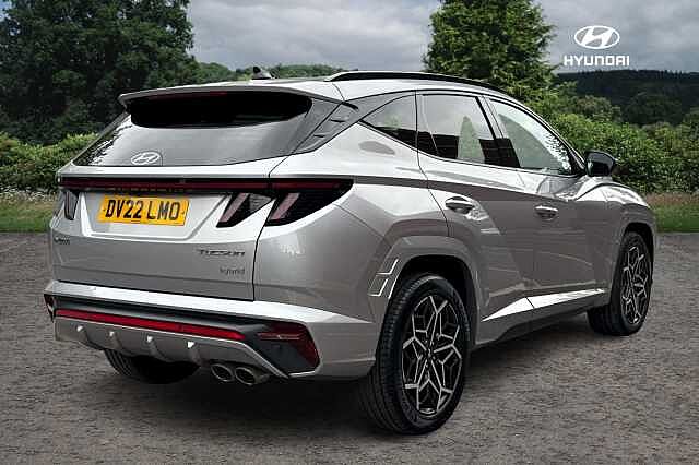 Hyundai TUCSON 1.6 TGDi Hybrid 230 N Line S 5dr 2WD Auto Silver