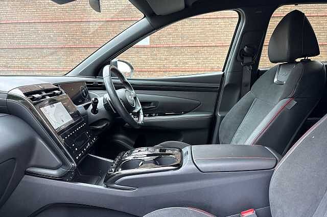 Hyundai TUCSON 1.6 TGDi Hybrid 230 N Line S 5dr 2WD Auto Silver