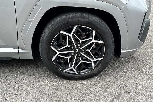 Hyundai TUCSON 1.6 TGDi Hybrid 230 N Line S 5dr 2WD Auto Silver