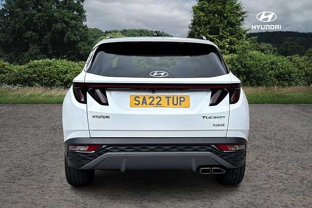 Hyundai TUCSON 1.6 TGDi Hybrid 230 Ultimate 5dr 2WD Auto Polar White
