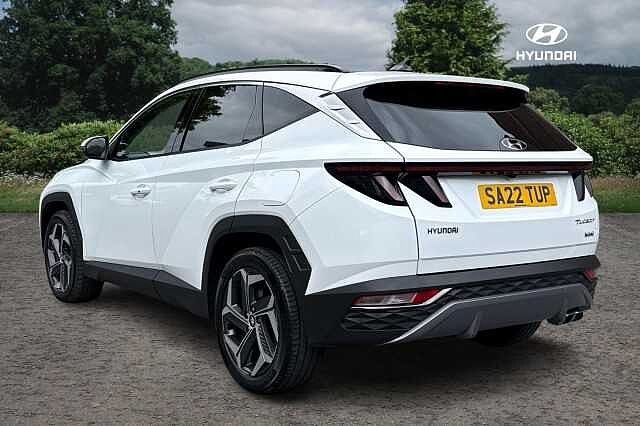 Hyundai TUCSON 1.6 TGDi Hybrid 230 Ultimate 5dr 2WD Auto Polar White
