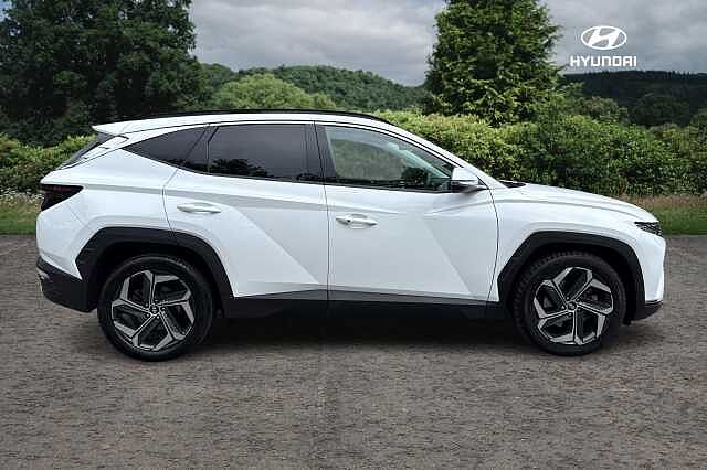 Hyundai TUCSON 1.6 TGDi Hybrid 230 Ultimate 5dr 2WD Auto Polar White