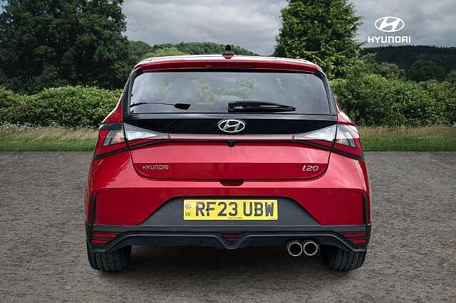 Hyundai I20 1.0T GDi 48V MHD 120 N Line 5dr DCT Dragon Red