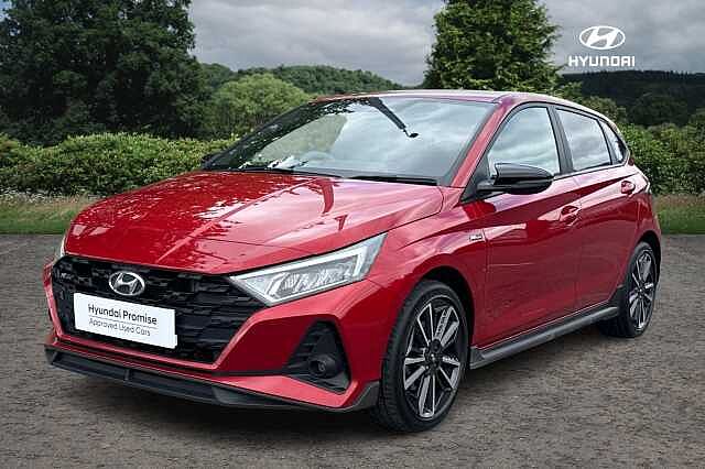 Hyundai I20 1.0T GDi 48V MHD 120 N Line 5dr DCT Dragon Red