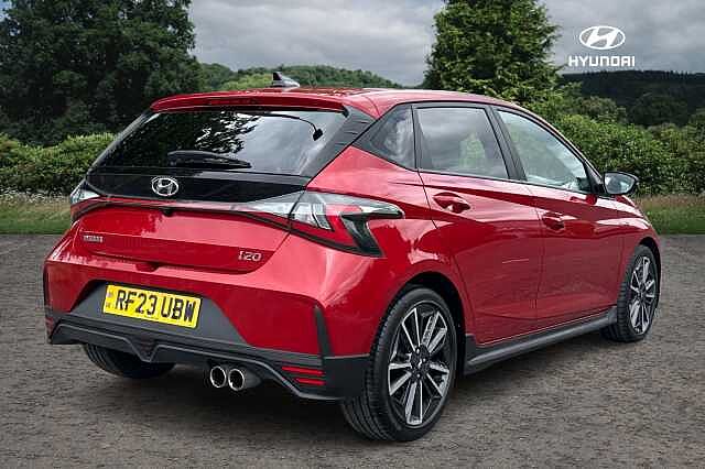 Hyundai I20 1.0T GDi 48V MHD 120 N Line 5dr DCT Dragon Red