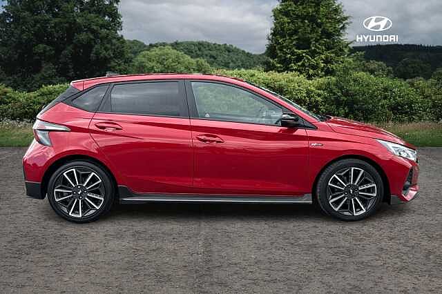 Hyundai I20 1.0T GDi 48V MHD 120 N Line 5dr DCT Dragon Red